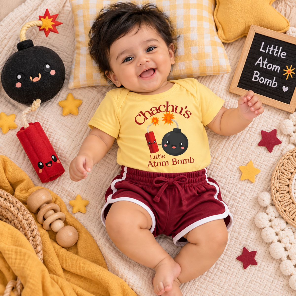 Chachu's Little Atom Bomb (Onesie+Shorts)