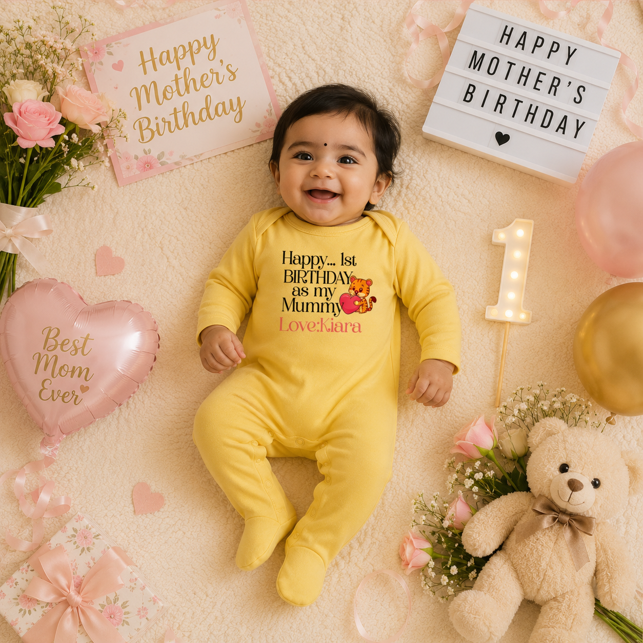 Happy 1st Birthday as my Mummy