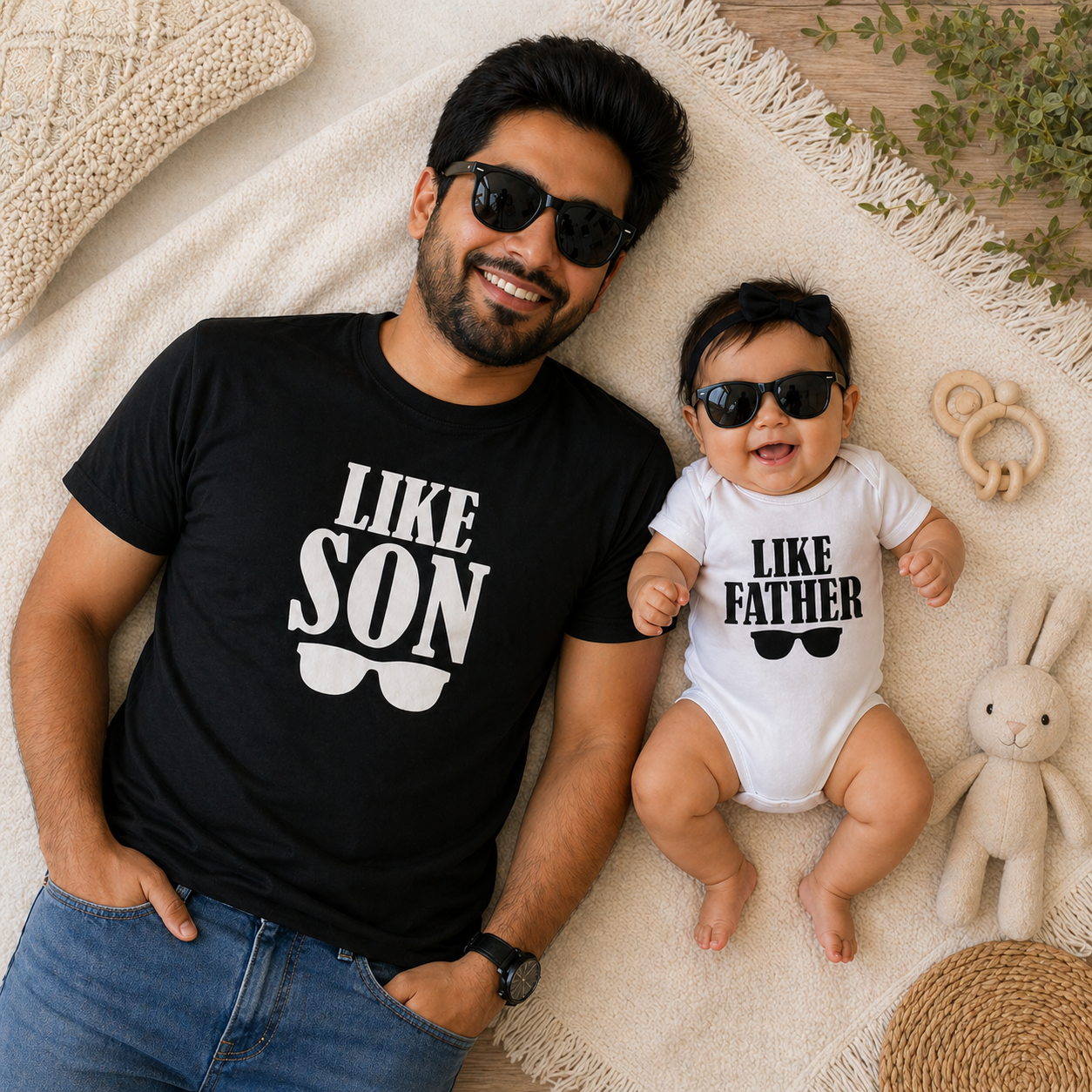 Like Father Like Son Combo (Father&Baby)