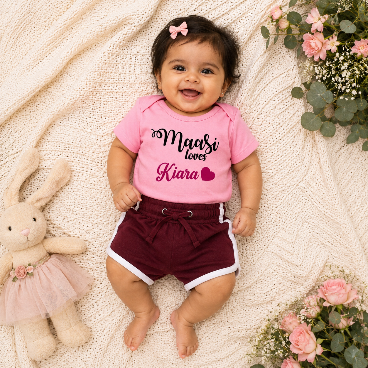 Maasi Loves (Custom Baby Name)