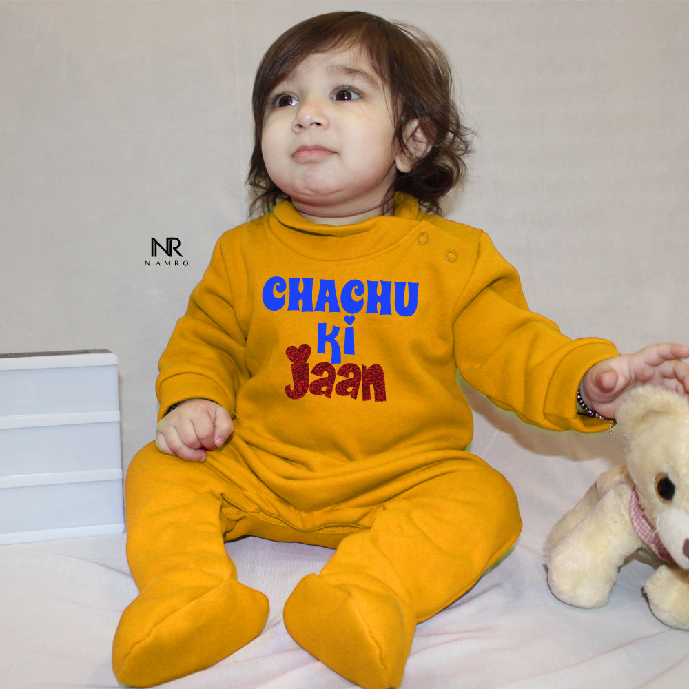 Chachu Ki Jaan (6-12 months Woollen Jumpsuit)