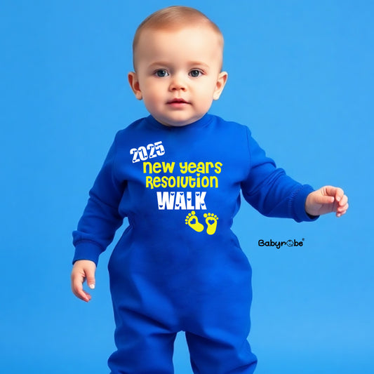 "Adorable custom jumpsuit for babies with unique artwork and cozy fit."
