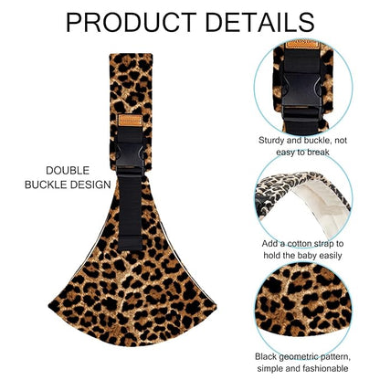 Leopard Luxe Sling (Baby Carrier)