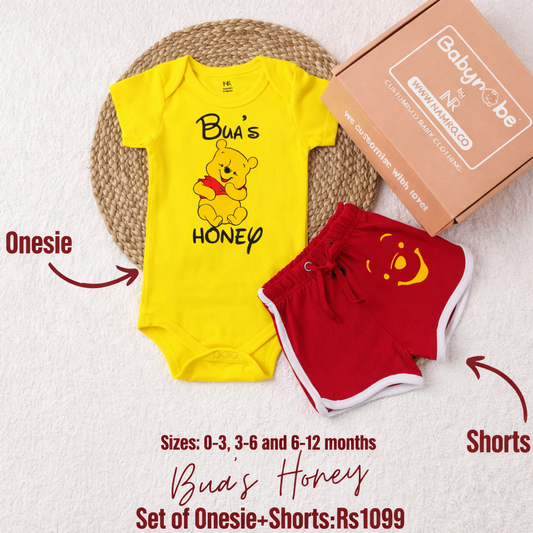 Bua's Honey (Onesie+Shorts)