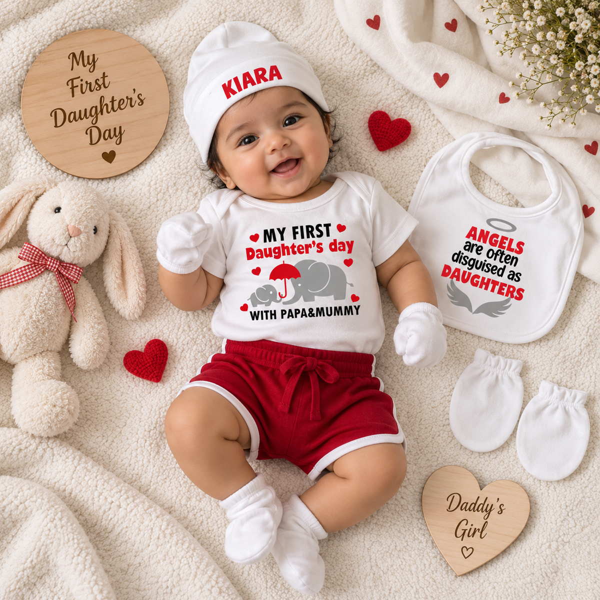 6 Pcs Customized Daughter's Day Set