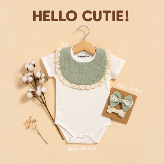 Baby Girl Onesie Fancy Set