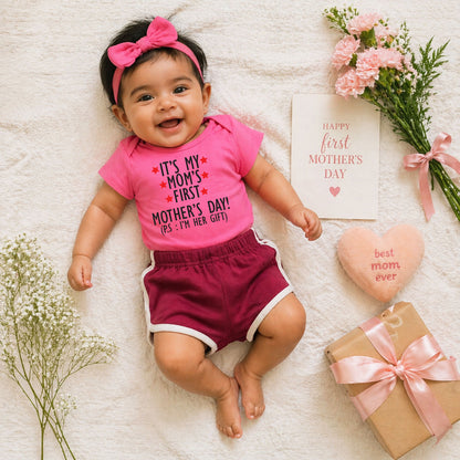 First Mother's Day (Onesie+Shorts)