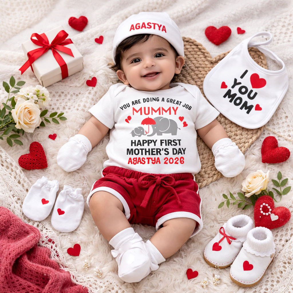 Mother's Day Custom Name 6 Pcs Set