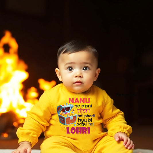 Baby's 1st Lohri Jumpsuit
Customised Baby Jumpsuit
First Lohri Outfit
Personalized Baby Clothing
Baby Lohri Celebration
Baby's First Festival Outfit
Lohri Themed Baby Clothes
Baby Lohri Dress
Custom Baby Apparel
Festive Baby Jumpsuit