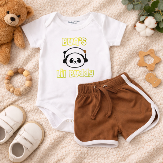 Bua's Lil Buddy  (Onesie+Shorts)