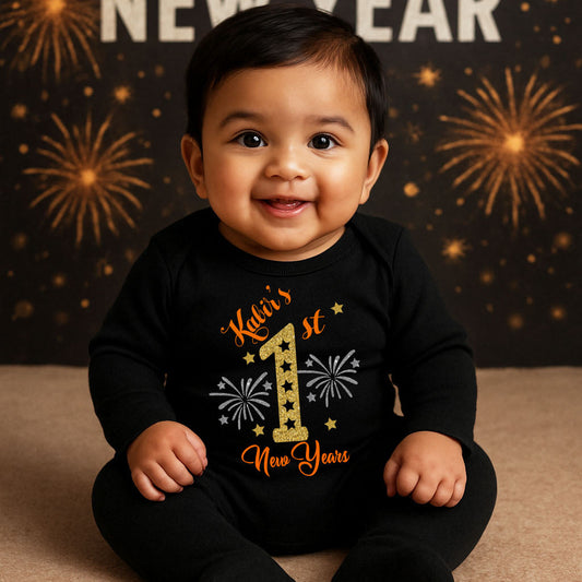 Custom Name First New Year