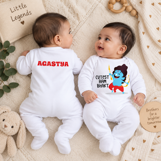 Custom Name Cutest Ram Bhakt