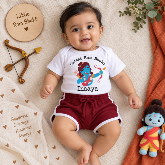 Cutest Ram Bhakt (Onesie+Shorts)