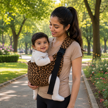 Leopard Luxe Sling (Baby Carrier)