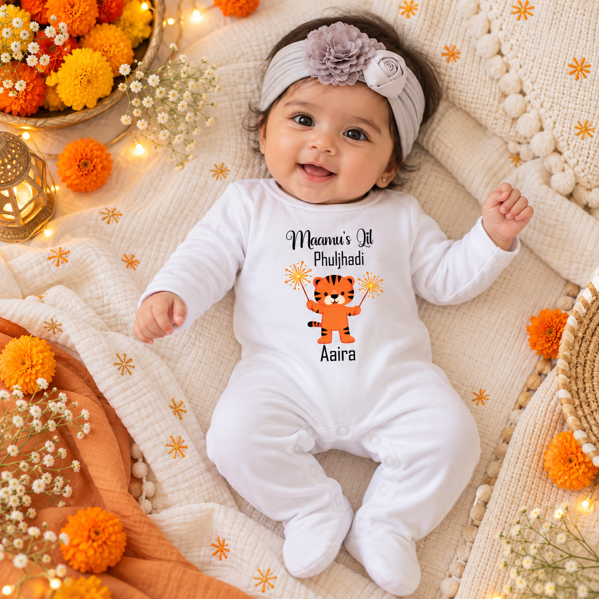 Maamu's Lil Phuljhadi- Custom Name
