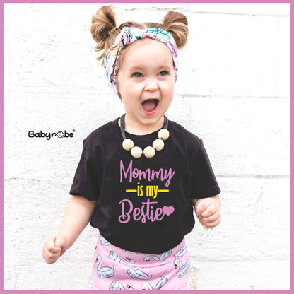 "Custom baby T-Shirt with name and special design for gifts or photo shoots"