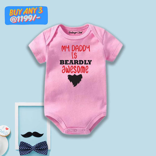 My Daddy Is Beardly Awesome Onesie
