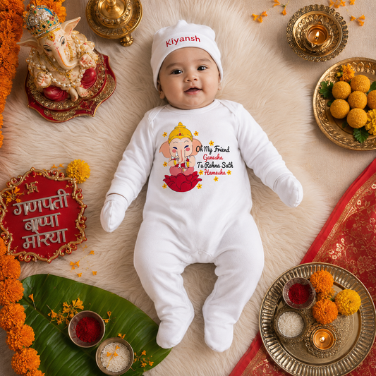 Oh My Friend Ganesha (Jumpsuit Set)