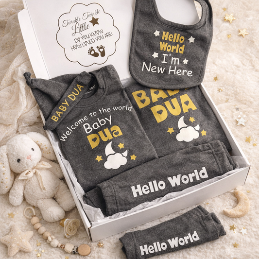 Welcome To The World Custom Name Gift Box