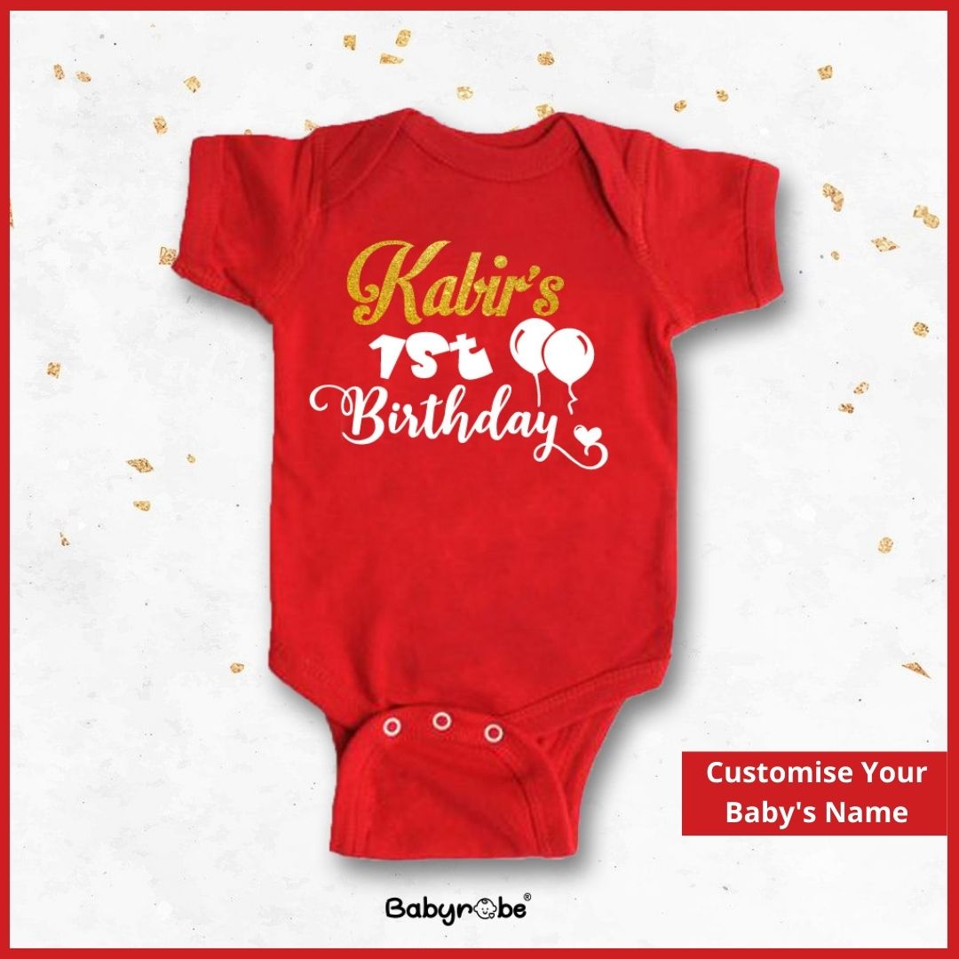 Custom Name First Birthday