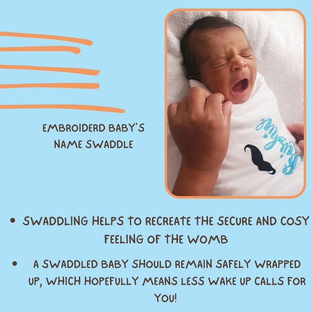 Swaddle (Customise Baby's Name)