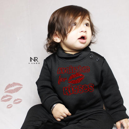 "Babyjumpsuit  with custom printed and playful pattern" Eco-friendly baby jumpsuit .