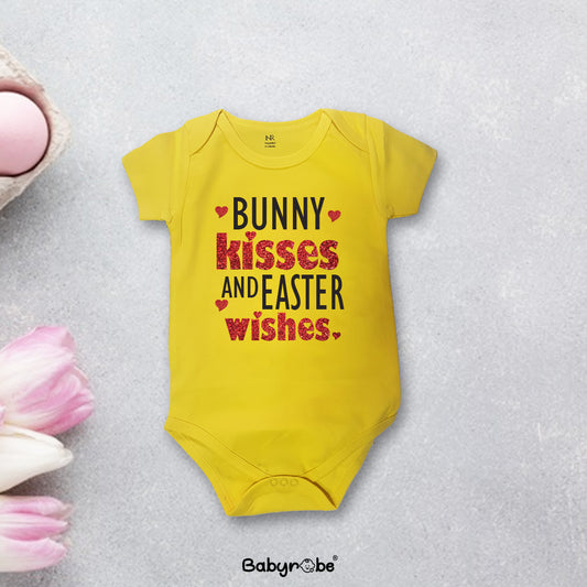 
"Celebrate Easter with a personalized baby onesie."