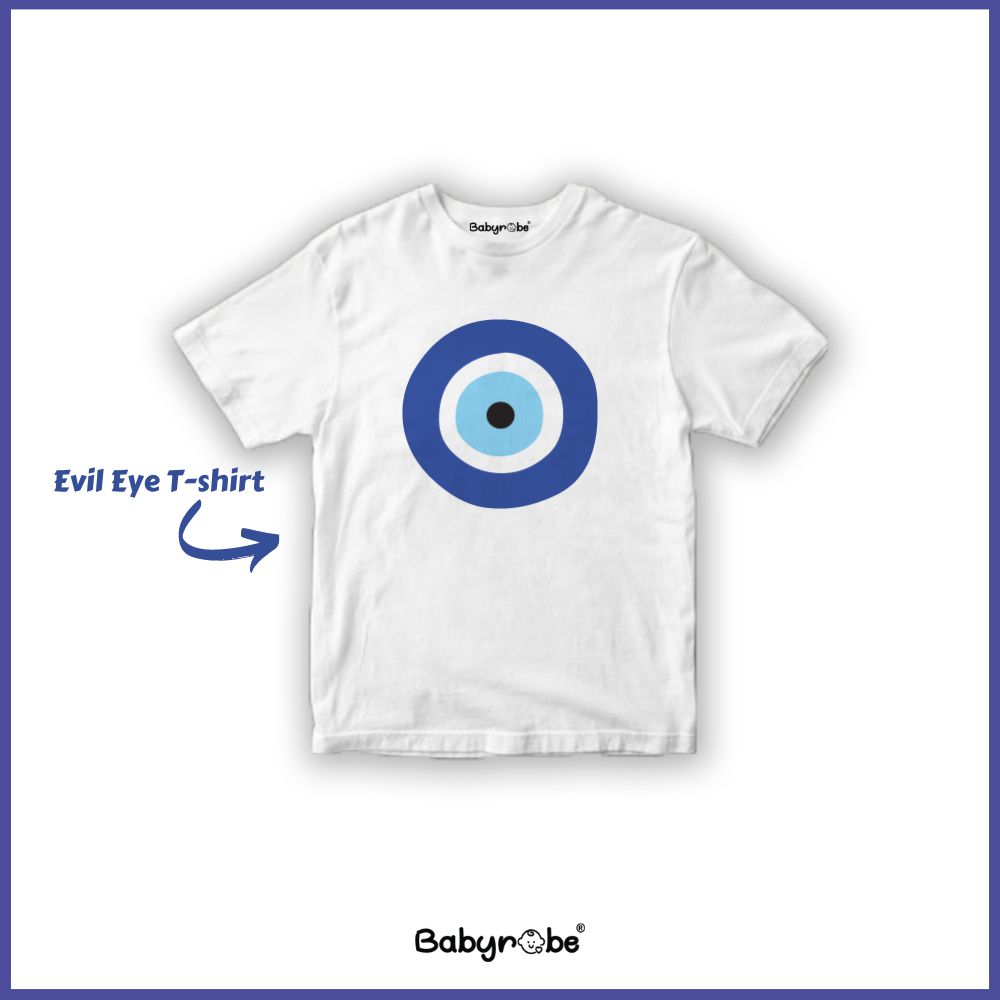 "Soft and comfortable t-shirt, evil eye design, t-shirt for your little one."
