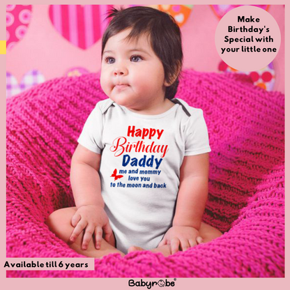 "Daddy’s Little Star’ and stars,  love daddy,  Soft cozy onesie, name or special message"