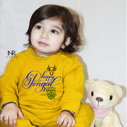 "Soft and comfortable baby Weellon jumpsuit with custom name."