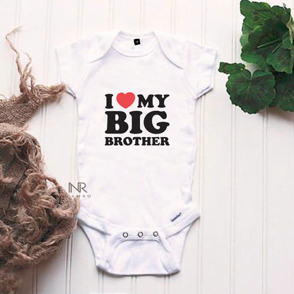 "whie romper  baby outfit with name."
