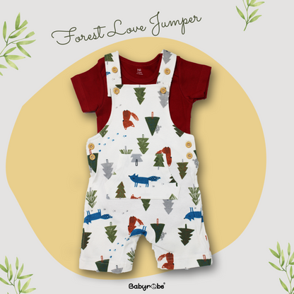 The Forest Love Dungaree+Onesie