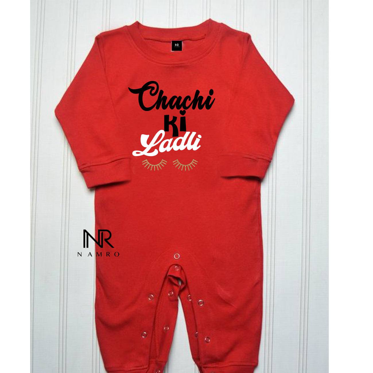 "Soft, cozy Jumpsuit customized with your baby’s name."