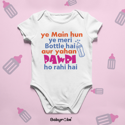 "Soft and comfortable baby jumpsuit with custom name and color full design"Funny baby onesie"