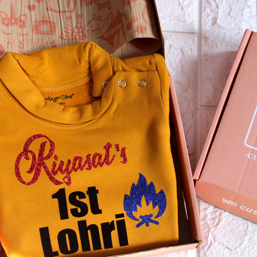 Baby's 1st Lohri Jumpsuit
Customised Baby Jumpsuit
First Lohri Outfit
Personalized Baby Clothing
Baby Lohri Celebration
Baby's First Festival Outfit
Lohri Themed Baby Clothes
Baby Lohri Dress
Custom Baby Apparel
Festive Baby Jumpsuit