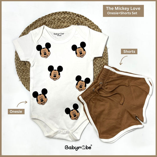 Mickey Love (Onesie+Shorts)